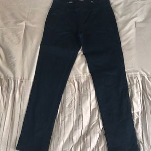 Pull on dark jean leggings. Size 10/30